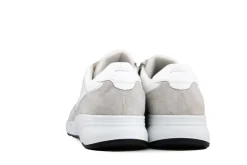 Sneakers | Wijdte H^Durea Sneaker Wit Mat Zilver