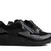 Sneakers | Wijdte H^Durea Sneaker Zwart Lak Combi H-leest