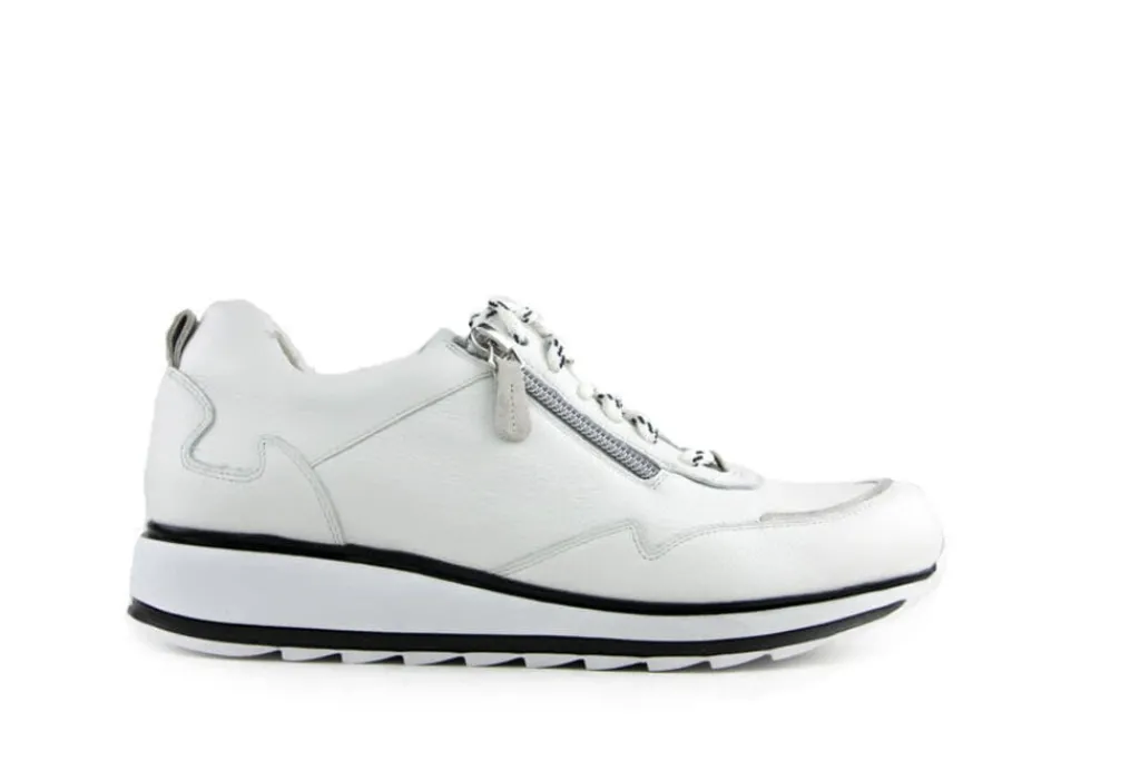 Sneakers | Wijdte H^Durea Sneakers Wit Offwhite H-leest