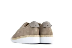Veterschoenen | Wijdte K^Durea Veter Ardesia Taupe Suede K-leest