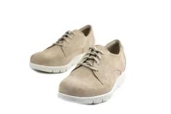 Veterschoenen | Wijdte K^Durea Veter Licht Taupe