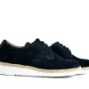 Veterschoenen | Wijdte K^Durea Veter Marine Suede K-leest