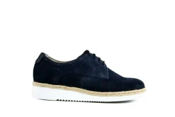 Veterschoenen | Wijdte K^Durea Veter Marine Suede K-leest