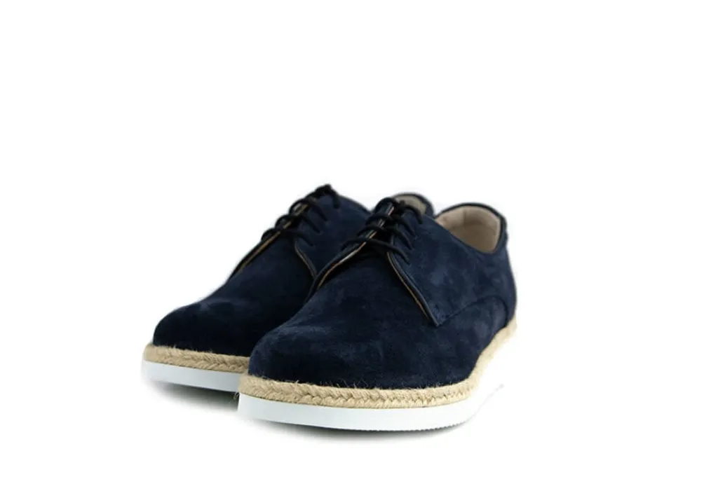 Veterschoenen | Wijdte K^Durea Veter Marine Suede K-leest