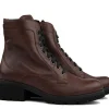 Veterboots En Bikerboots | Wijdte K^Durea Veterboot Brandy Leer K-leest