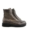 Wijdte K | Veterboots En Bikerboots^Durea Veterboot Brons Leer