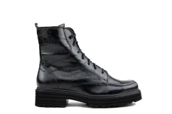 Wijdte H | Veterboots En Bikerboots^Durea Veterboot Zwart H