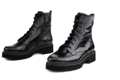 Wijdte H | Veterboots En Bikerboots^Durea Veterboot Zwart H