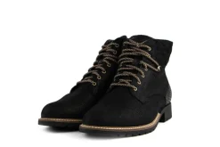 Veterboots En Bikerboots | Wijdte K^Durea Veterboots Zwart Combi K-leest