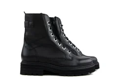 Veterboots En Bikerboots | Wijdte H^Durea Veterboots Zwart Palmira H-leest