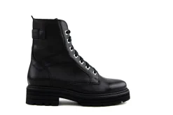 Veterboots En Bikerboots | Wijdte H^Durea Veterboots Zwart Palmira H-leest