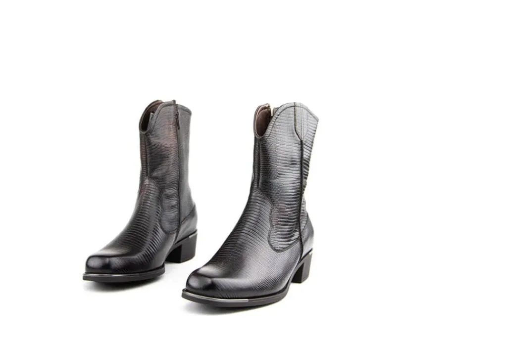 Laarzen | Wijdte H^Durea Western Boot Cognac Print