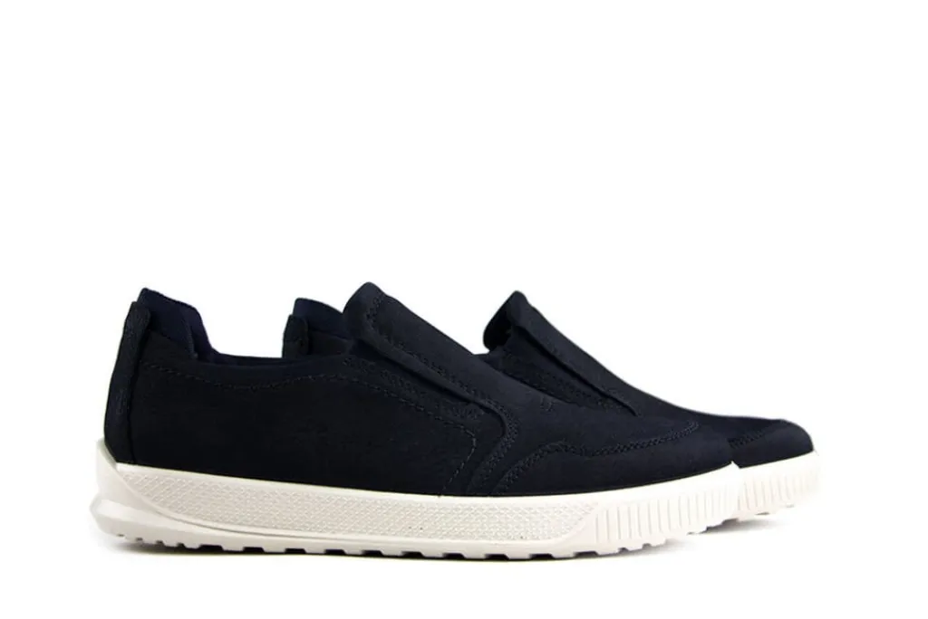 Instappers | Loafers / Instappers^Ecco Instappers Byway Donkerblauw Nubuck