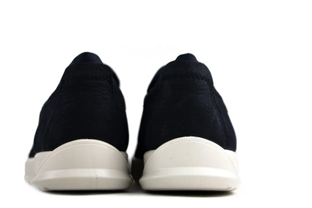 Instappers | Loafers / Instappers^Ecco Instappers Byway Donkerblauw Nubuck