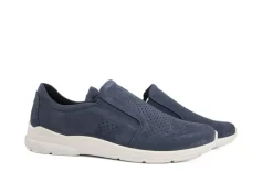 Instappers | Loafers / Instappers^Ecco  Irving Perf Slip On Marine