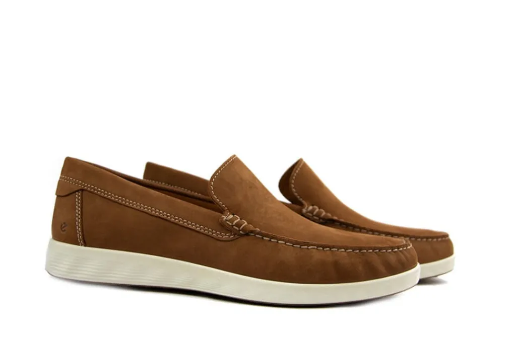 Mocassins | Loafers / Instappers^Ecco Loafer S Lite Moc M Camel