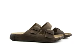 Slippers | Sandalen En Slippers^Ecco Slipper Cozmo M Casual Buckle Nutmeg