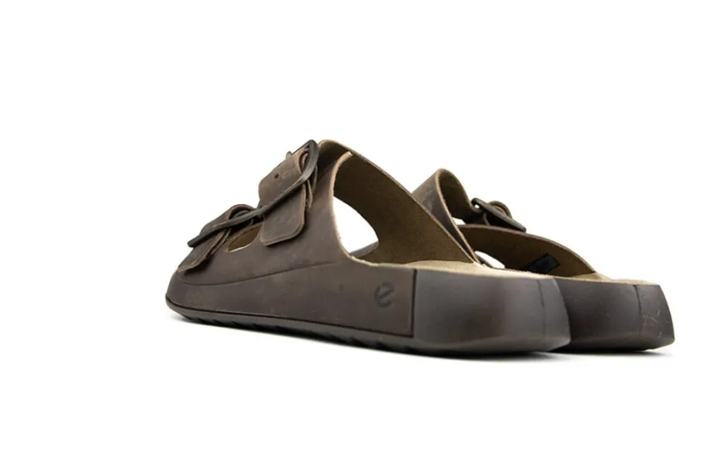Slippers | Sandalen En Slippers^Ecco Slipper Cozmo M Casual Buckle Nutmeg