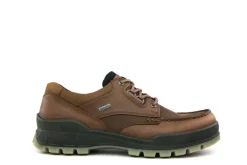 Veterschoenen^Ecco Track 25 Veterschoen Bison Bruin