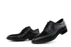 Veterschoenen | Nette Schoenen^Ecco Veterschoen Citytray Black Santiago