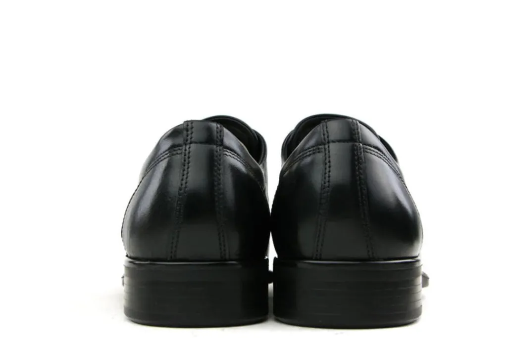 Veterschoenen | Nette Schoenen^Ecco Veterschoen Citytray Black Santiago