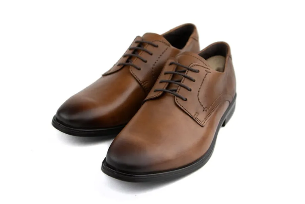 Veterschoenen | Nette Schoenen^Ecco Veterschoen Melbourne Amber