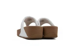 Slippers | Sandalen En Slippers^FitFlop Lulu Leather Toepost White
