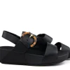 Sandalen | Sandalen En Slippers^FitFlop Lulu Resin Buckle Back Strap Sandal Black
