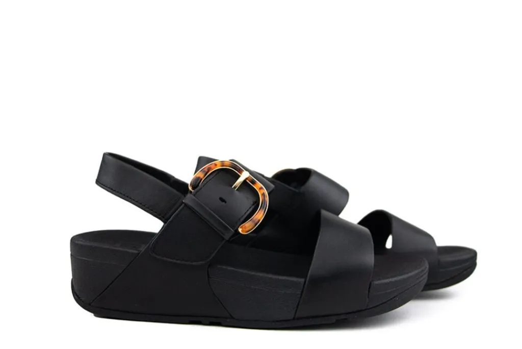 Sandalen | Sandalen En Slippers^FitFlop Lulu Resin Buckle Back Strap Sandal Black