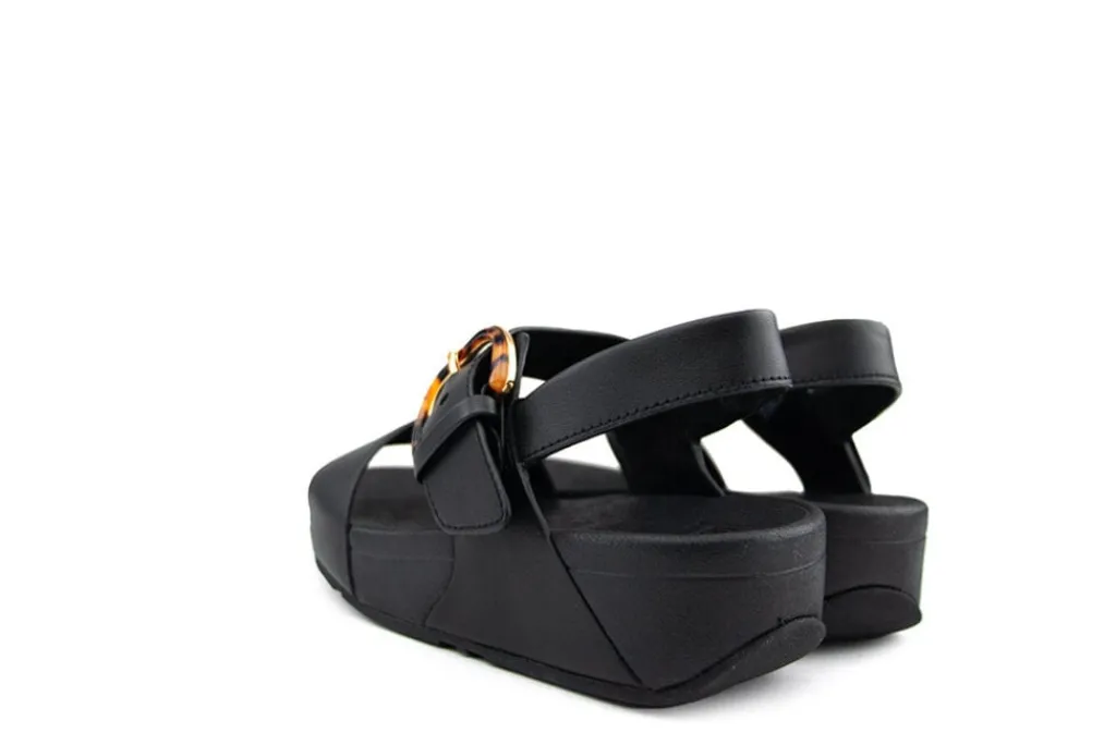 Sandalen | Sandalen En Slippers^FitFlop Lulu Resin Buckle Back Strap Sandal Black