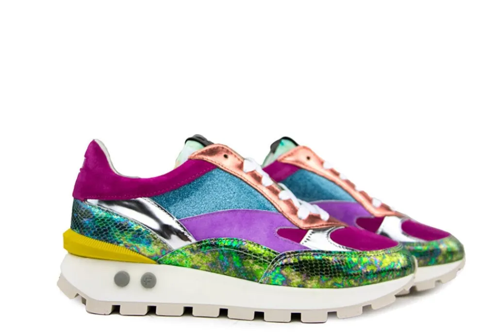 Sneakers^Floris van Bommel Blokki 04.13 Green