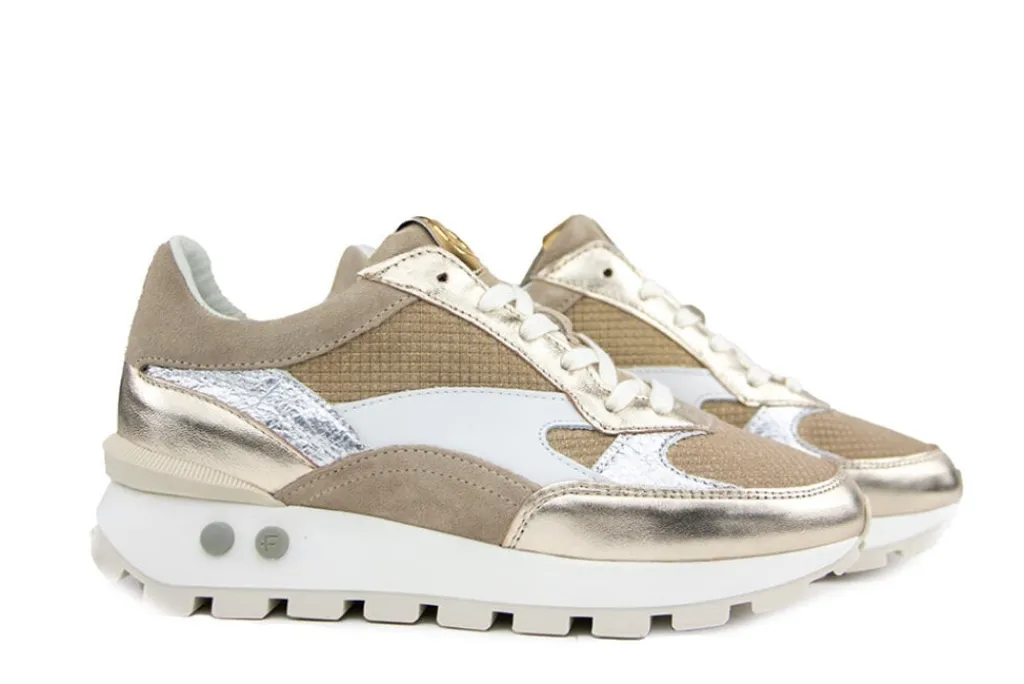 Sneakers^Floris van Bommel Blokki 04.10 Gold