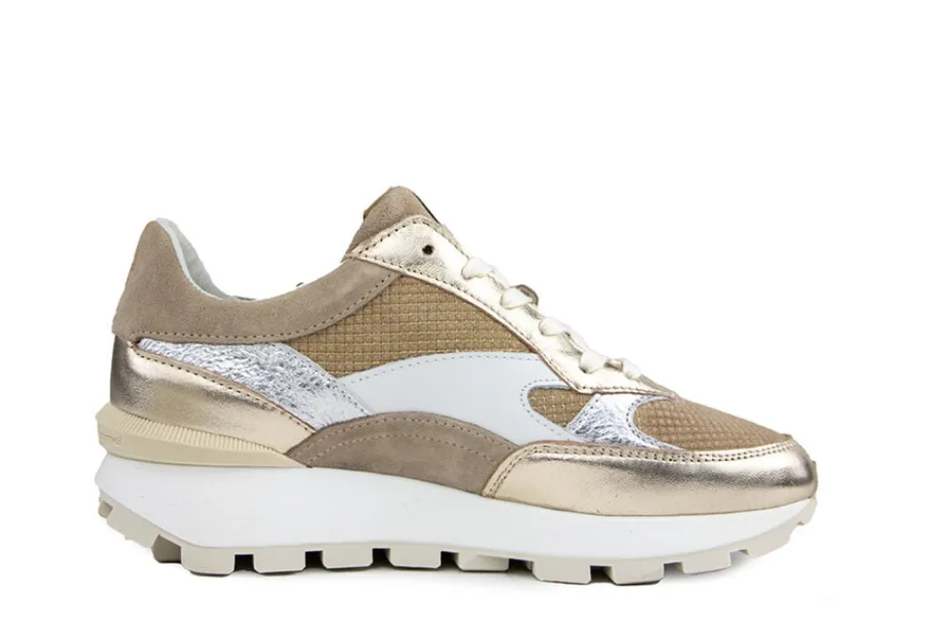 Sneakers^Floris van Bommel Blokki 04.10 Gold