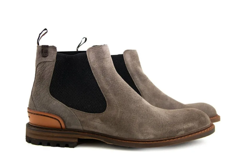 Chelsea Boots^Floris van Bommel Crepi 12.05 Taupe