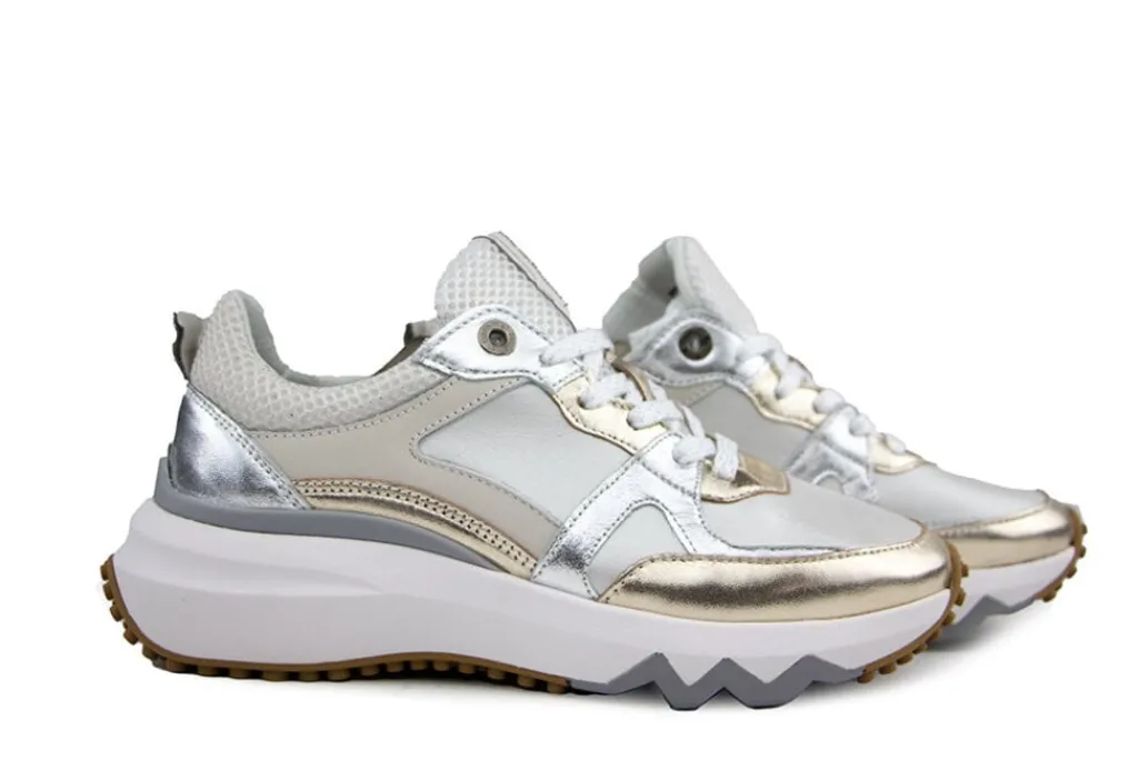 Sneakers^Floris van Bommel Curvi 01.34 Silver