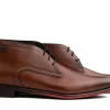 Nette Schoenen | Hoge Veterschoenen^Floris van Bommel De Draver 01.06 D.Cognac