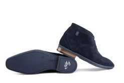Hoge Veterschoenen | Nette Schoenen^Floris van Bommel De Mosser 01.03 D.Blue