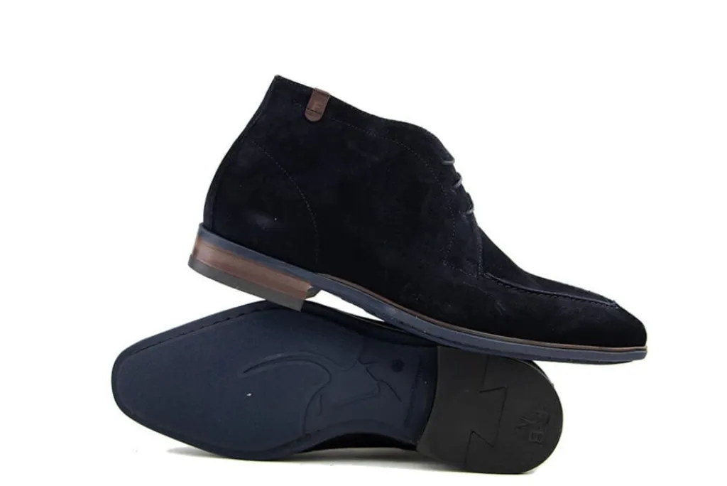 Hoge Veterschoenen | Nette Schoenen^Floris van Bommel De Slimmer 03.02 D.Blue