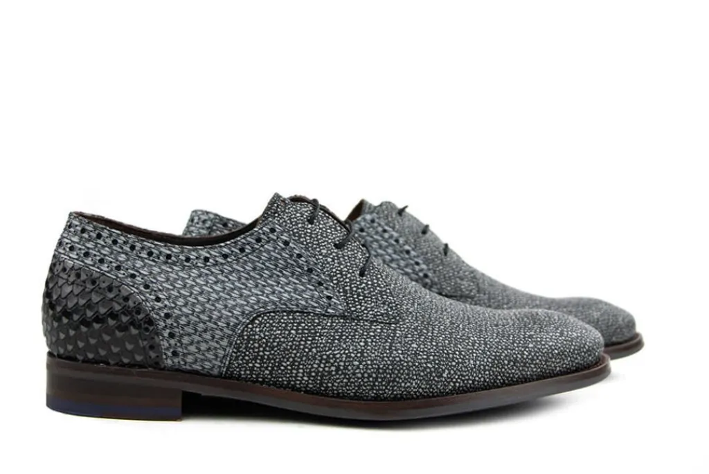 Veterschoenen | Nette Schoenen^Floris van Bommel De Stapper 39.30 D.Grey