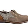 Veterschoenen | Nette Schoenen^Floris van Bommel De Stapper 39.14 Taupe