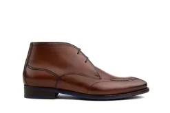 Hoge Veterschoenen | Nette Schoenen^Floris van Bommel De Stapper 42.00 Cognac