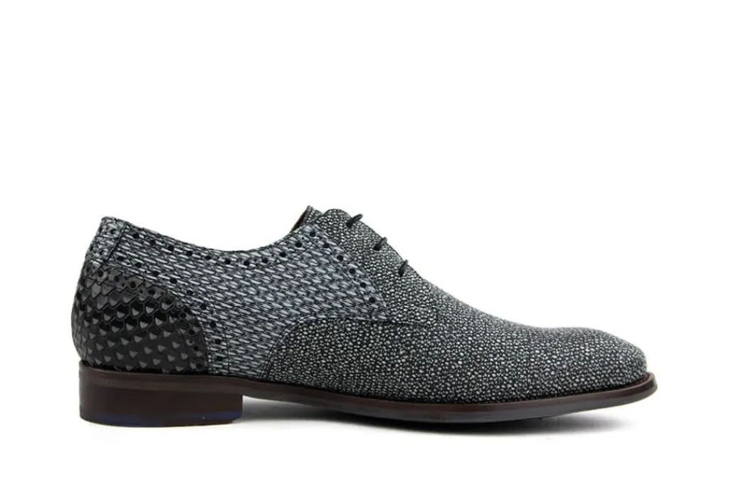 Veterschoenen | Nette Schoenen^Floris van Bommel De Stapper 39.30 D.Grey