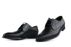 Veterschoenen | Nette Schoenen^Floris van Bommel De Stapper 32.02 Veter Zwart
