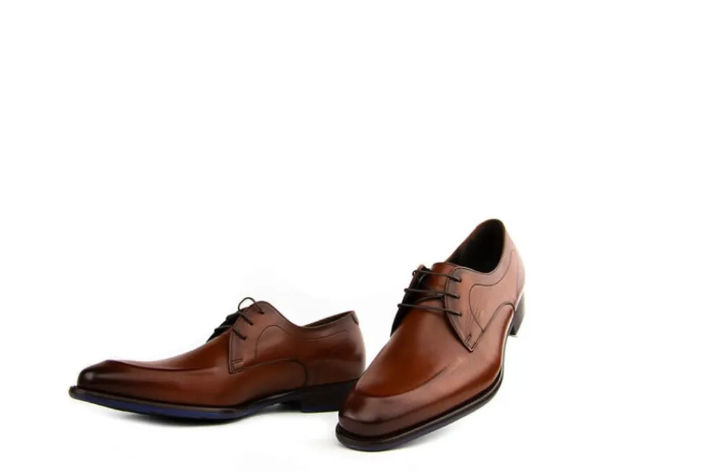 Veterschoenen | Nette Schoenen^Floris van Bommel De Stijler 37.00 D.Cognac