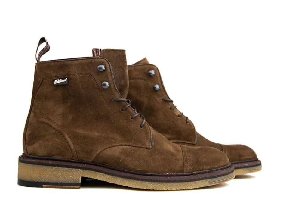 Veterboots En Bikerboot^Floris van Bommel De Tanker 05.01 Cognac
