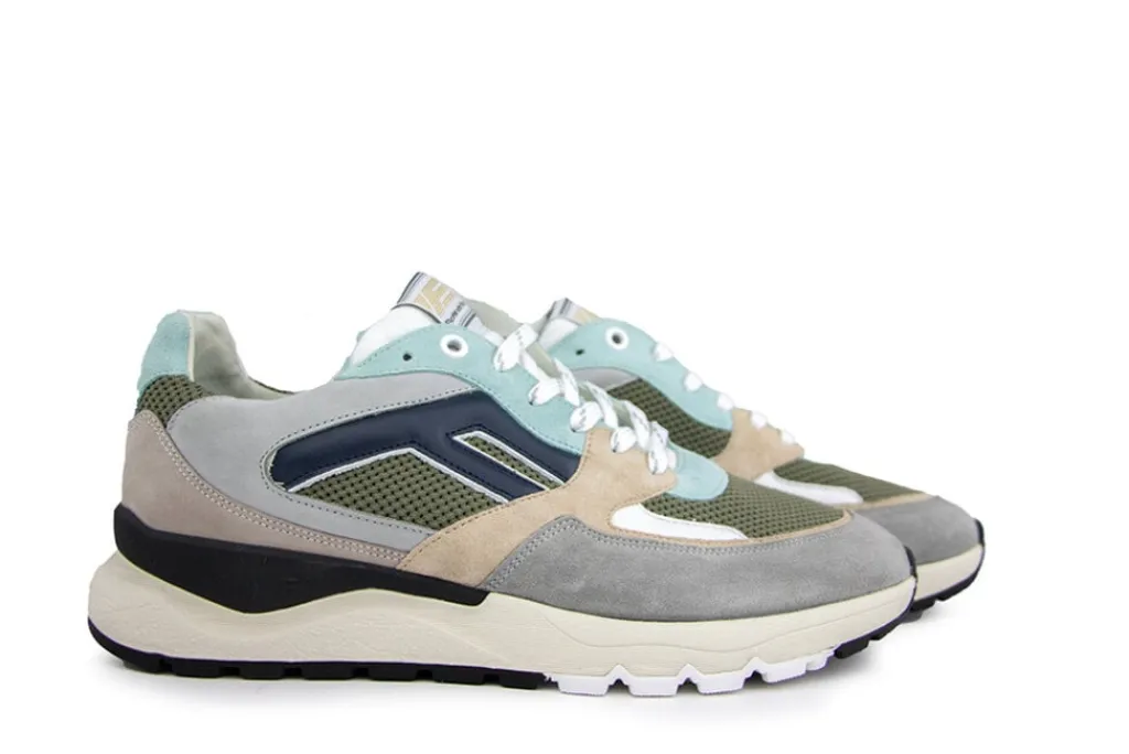 Sneakers^Floris van Bommel De Treener 01.01 L.Blue