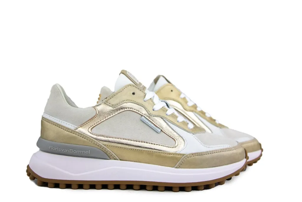 Sneakers^Floris van Bommel Noppi 35.43 Gold