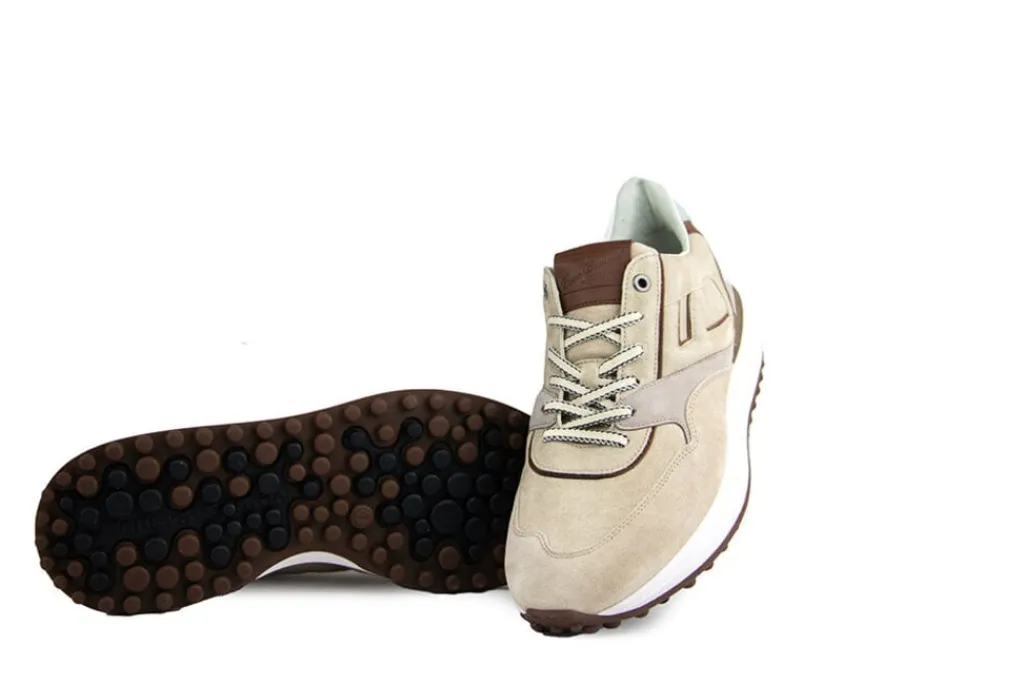 Sneakers^Floris van Bommel Noppi 38.08 L.Brown