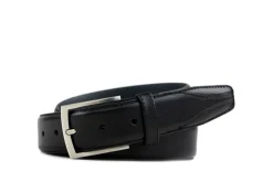 Riemen | Herenaccessoires^Floris van Bommel Riem Zwart De Belter 29.03