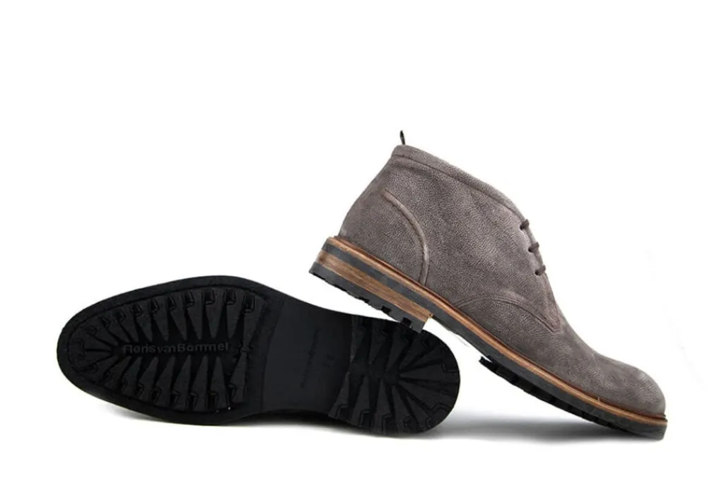 Veterboots En Bikerboot^Floris van Bommel Rocki 01.52 Taupe